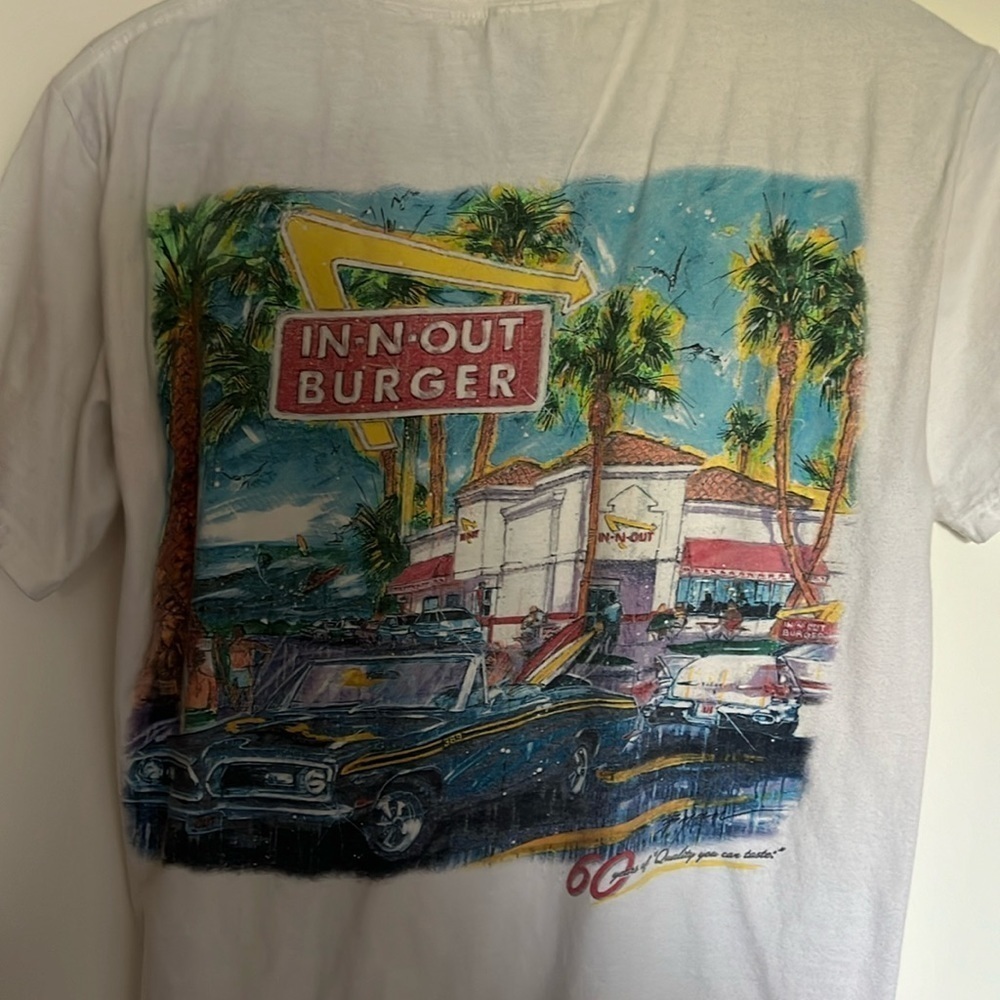 Hanes In-And-Out Burger T-shirt